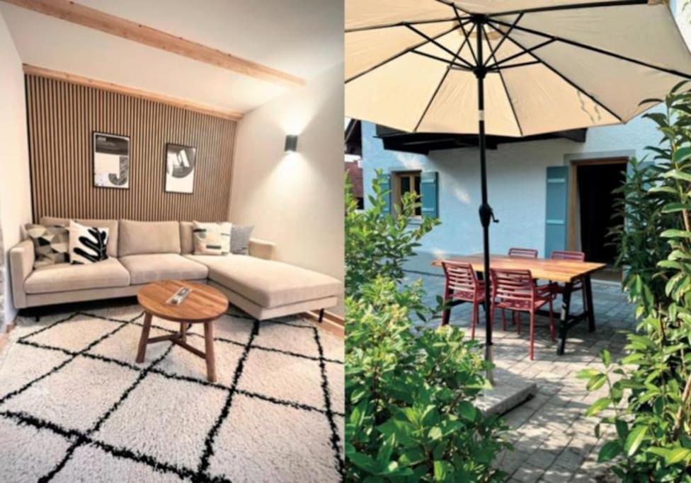 Neu - Ferienhaus Moritz & Josie Zur Alleinnutzung Ohlstadt Exterior foto